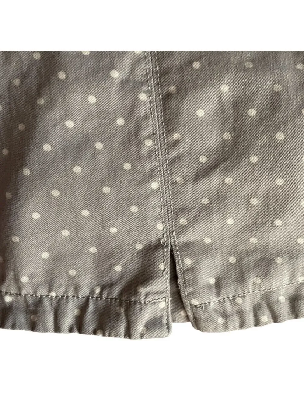 ❤️ TAHARI Polka Dot Gray And White Hoodie Jacket Size 12 Months
